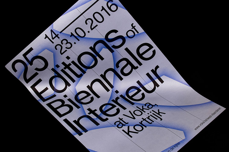 25 Biennales at Biennale Interieur Kortrijk, scenography & graphic design, 2016