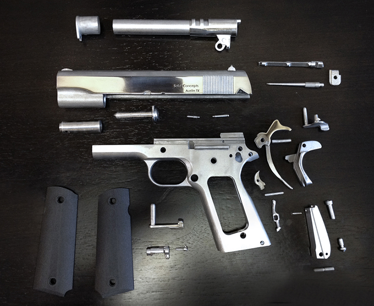 Solid Concepts 3D Printed Gun
