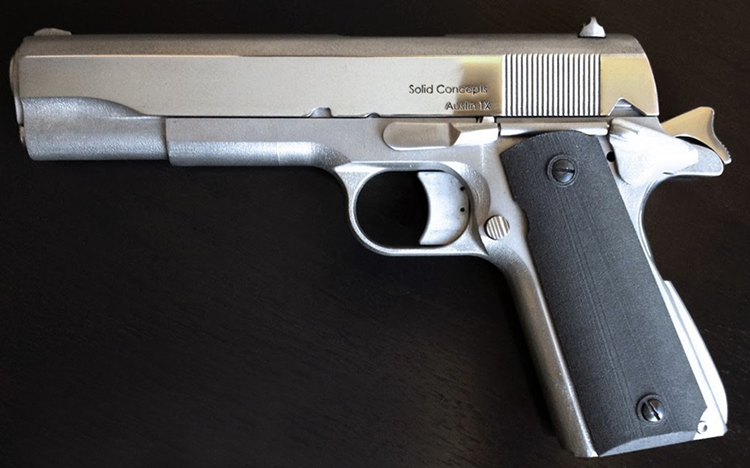 Solid Concepts 3D Printed Gun