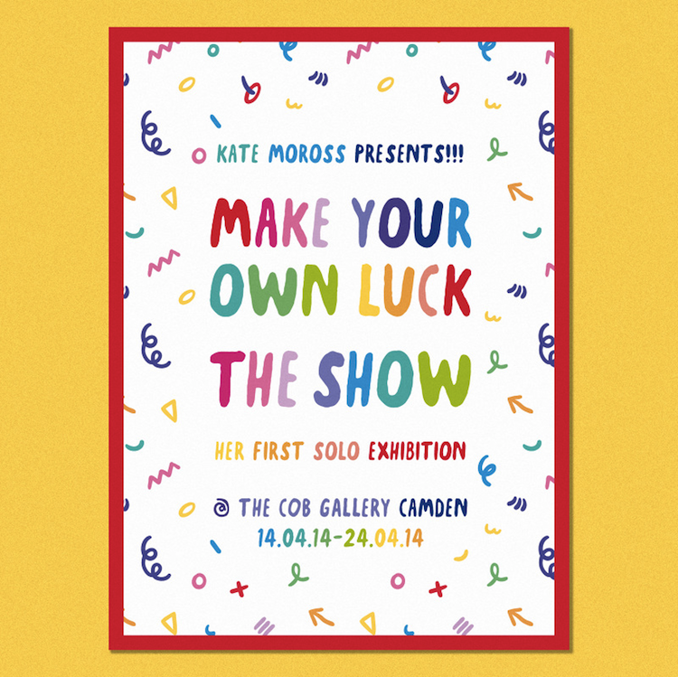 Kate Moross First Solo Exhibition