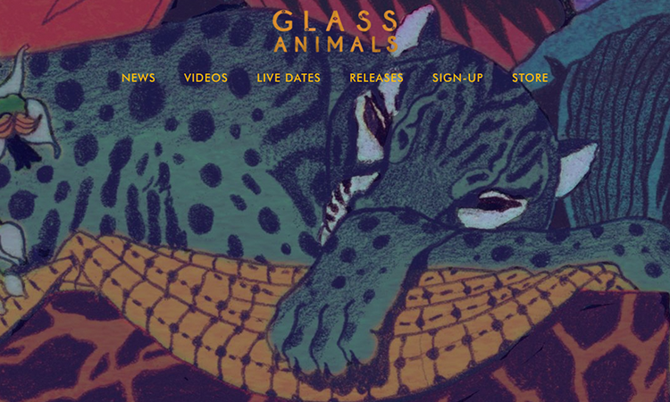 Micah Lidberg :: Glass Animals | People of Print