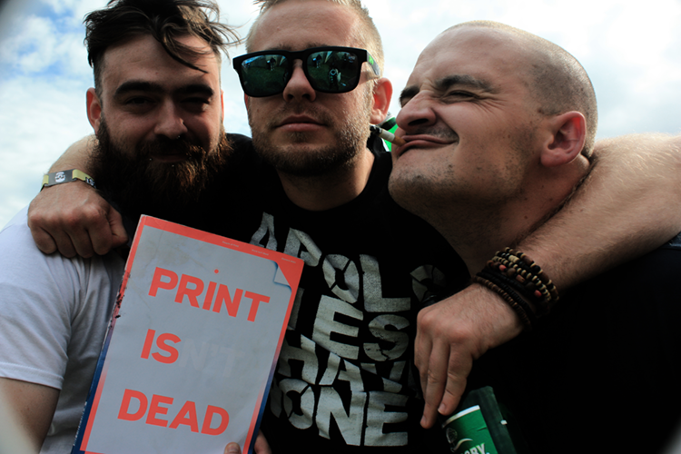 Hevy Fest 2014 Merch Band People of Print