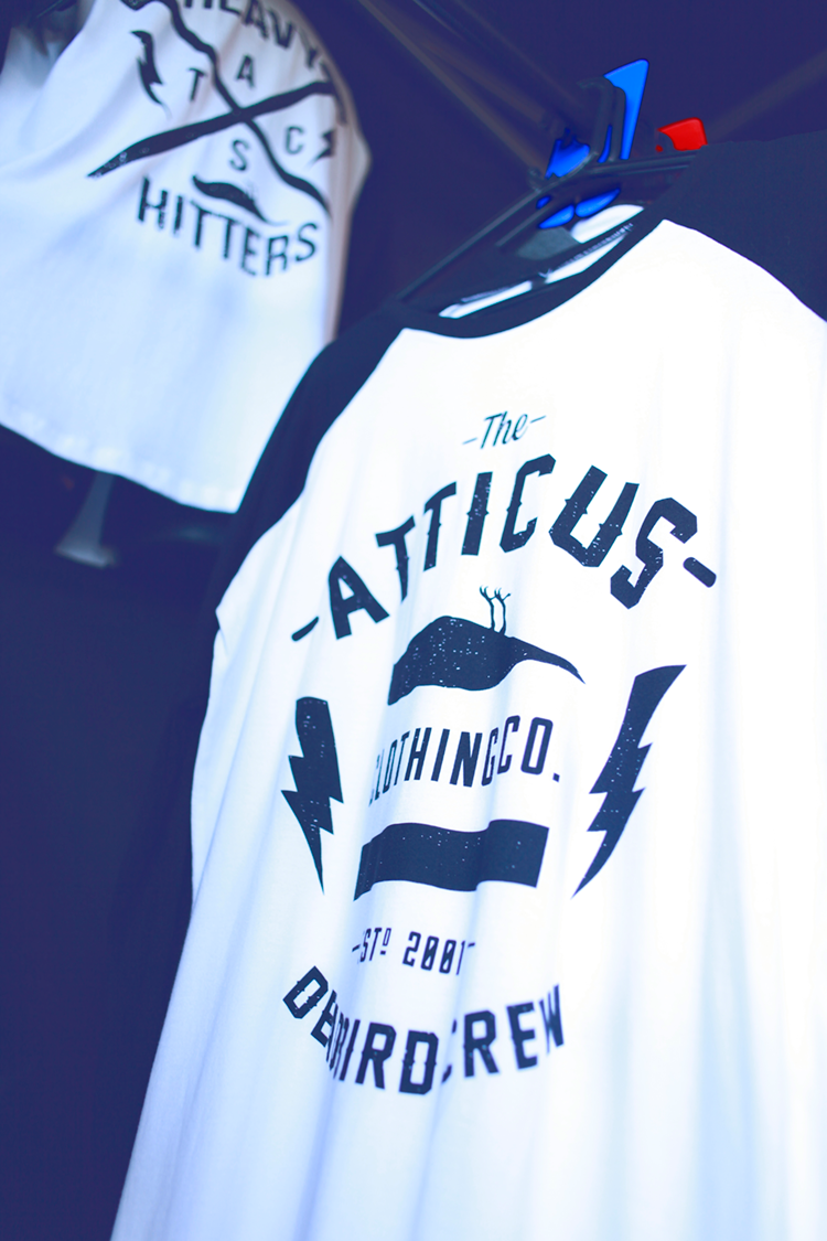 Atticus Clothing | People of Print feature at hevy 2014 - atticus baseball tee 