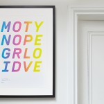 Lee Goater | Four Letter Words with Dots Printhaus