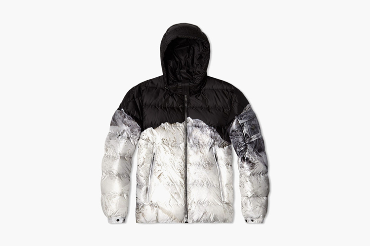 moncler mountain print jacket