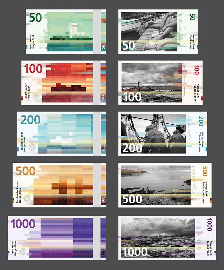 Snohetta Bank Notes Norway