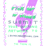 Pick Up a Crumb | Riso Poster Competition