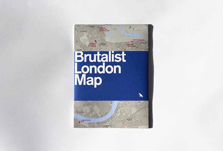 Brutalist Map London
