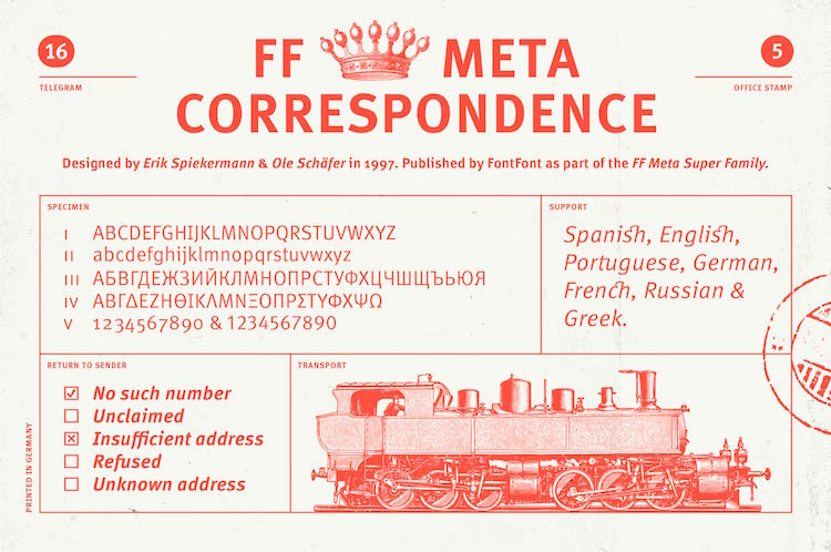 Fonts For Correspondence