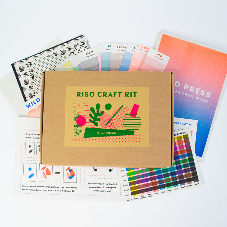 Wild Press Riso Craft Kits People of Print