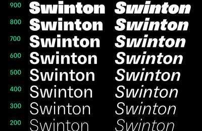 Nouvelle Noire | Swinton Typeface